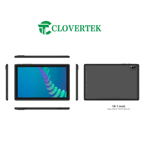 CLOVERTEK G12 10.1" Quad Core 3GB + 32GB 4G WiFi Android 13 Tablet - NEW - Image 2